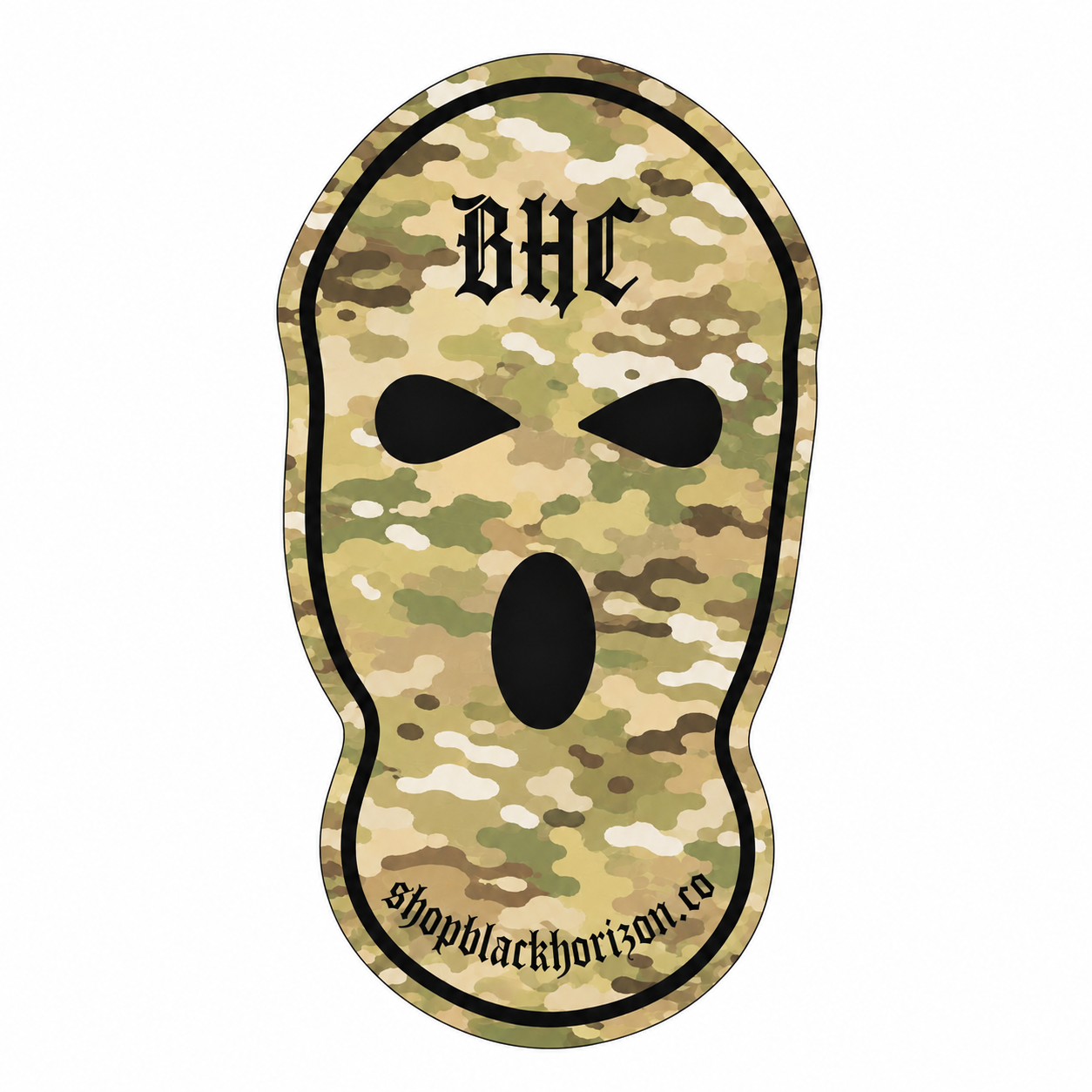 BHC Mask Sticker