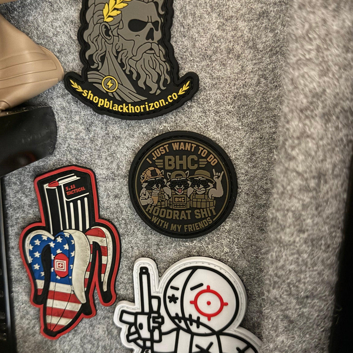 Hoodrat Raccoon Patch