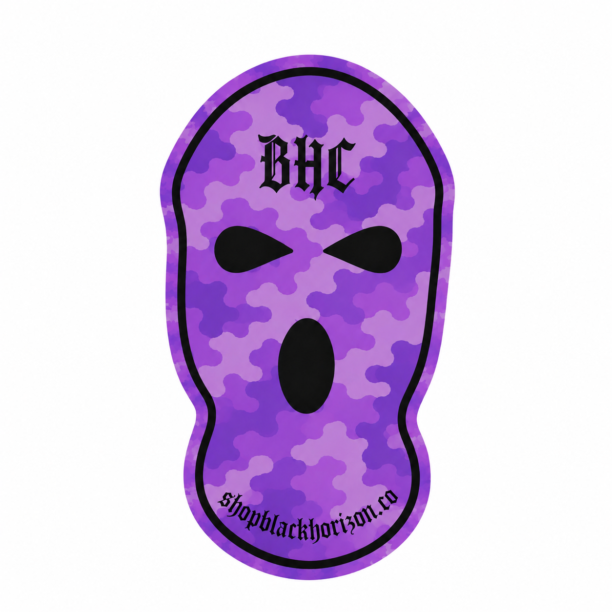 BHC Mask Sticker