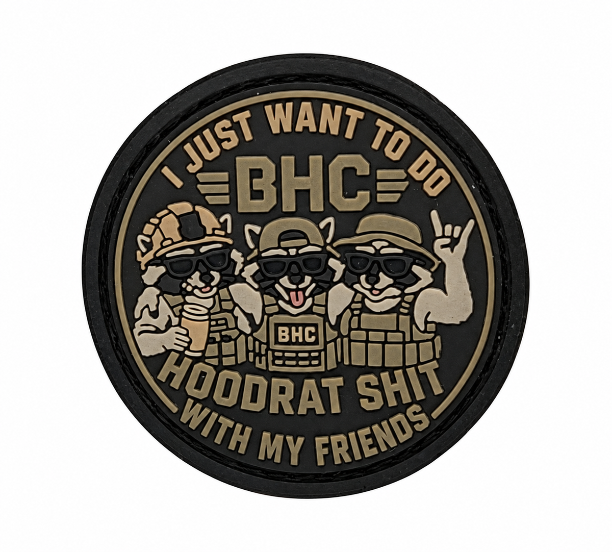 Hoodrat Raccoon Patch