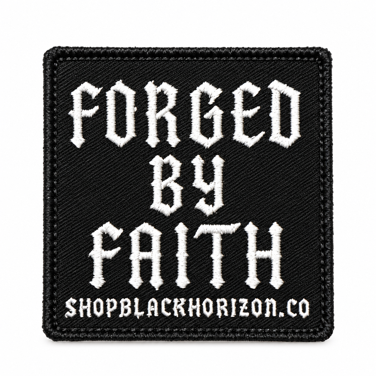 Forged By Faith Patch